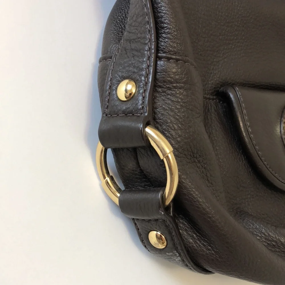 Michael Kors shoulder bag , Dark Brown color - Picture 13 of 16